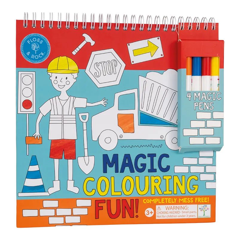 Floss & Rock Coloring Fun Construction