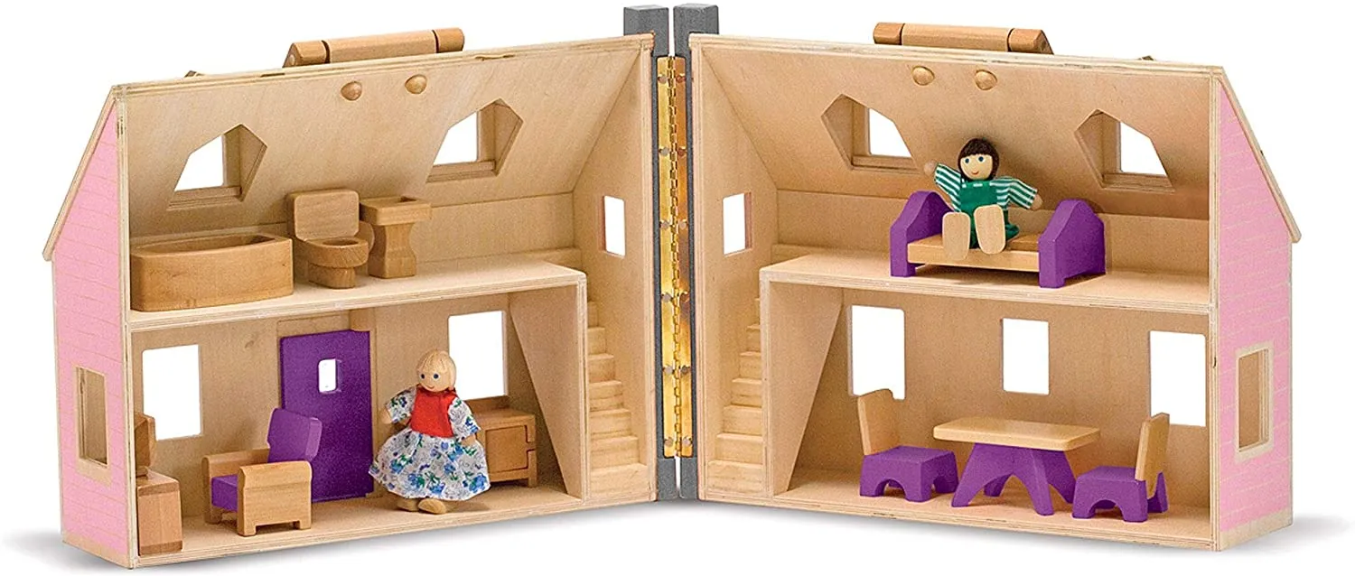 fold and go doll house-3701