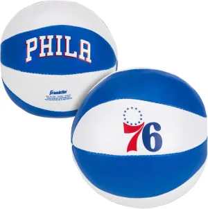 Franklin Sports NBA Toy Basketballs - 2 Pack of Kids Soft Mini Basketballs for Over the Door   Indoor Hoops - NBA Fan Shop Kids Soft Toy Basketballs - (2) Mini Balls Included