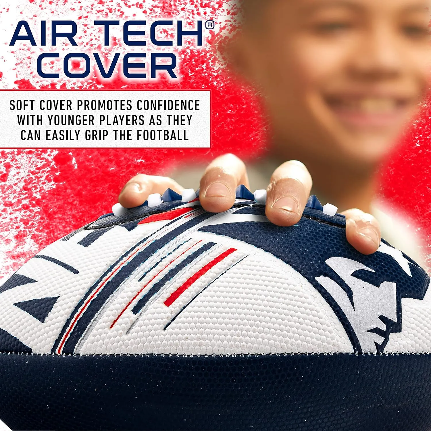 Franklin Sports NFL Team Mini Footballs - Youth 8.5" Official NFL Licensed Football   Air Pump Set