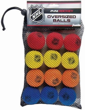 Franklin NHL Foam Mini Hockey Balls -12 Pack