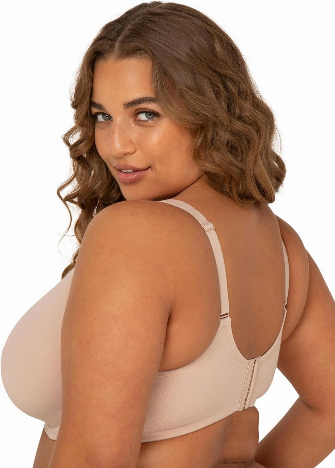 Fruit of the Loom Women's Fit for Me Collection: Plus-Size Unlined Underwire Bra-Cotton Comfort & Pinch-Free Straps