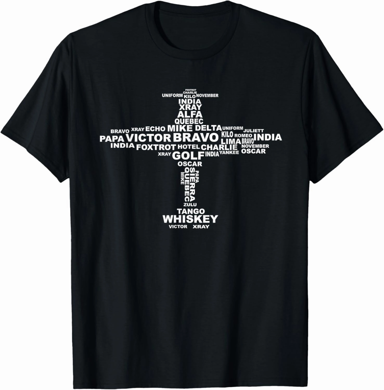 Full Phonetic Alphabet Shirt | Cute Plane Letters Tee Gift T-Shirt