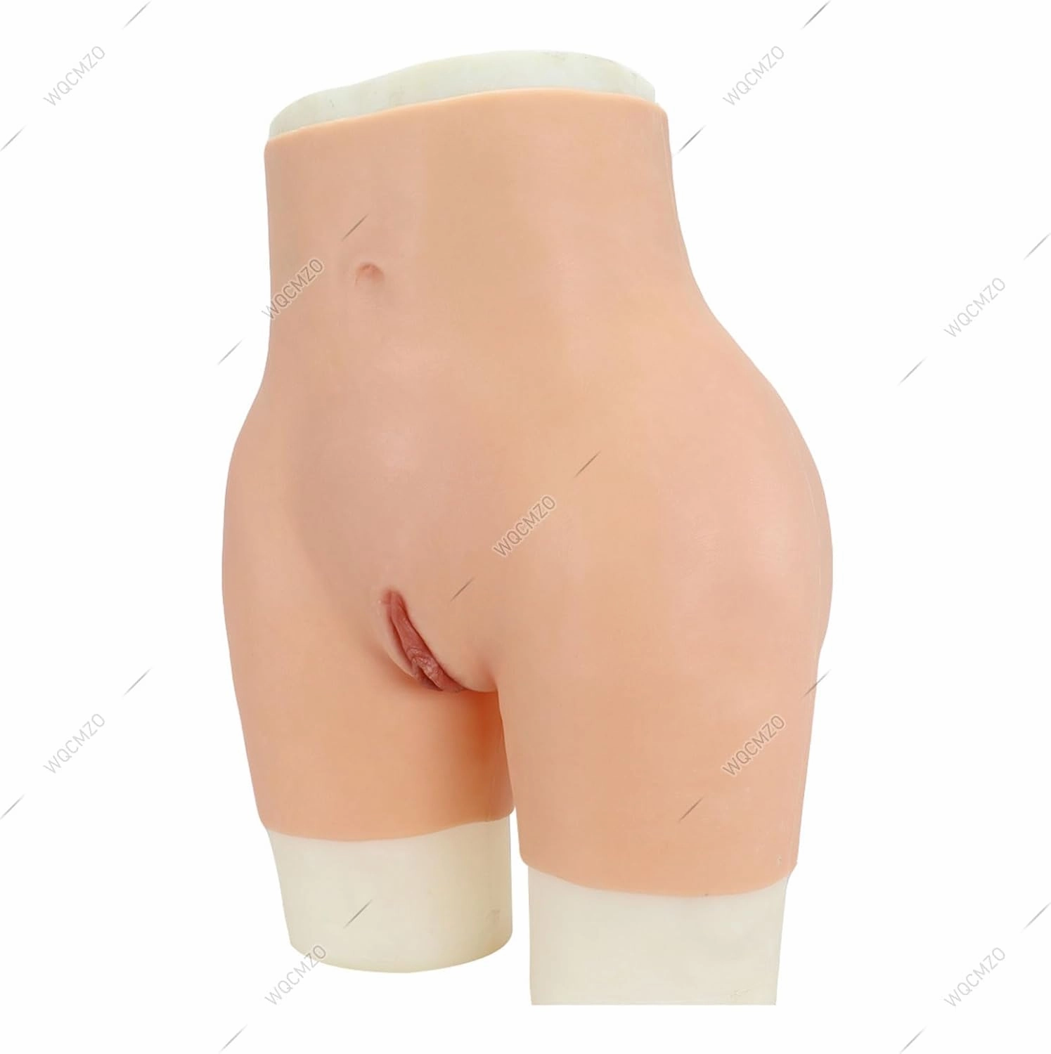 Full Silicone Hips & Butt Padded Panties - Realistic Insertable Faux Vagina for Crossdressing Transgender Cosplay