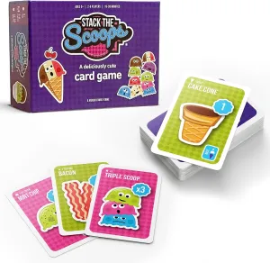 Fun Family Ice Cream Game Perfect for Adults and Children Ages 6-12 (Standard Edition) - Fast and Cute Kid Card Games The Whole Family Will Love