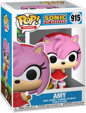 Funko POP! Games: Sonic - Amy Rose - Sonic The Hedgehog - Collectable Vinyl Figure - Gift Idea - Official Merchandise - for Kids & Adults - Games Fans - Model Figure for Collectors and Display