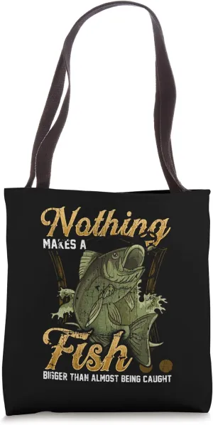 Funny Deep Sea Fishing Saltwater Fishing Tee Fisherman Tote Bag