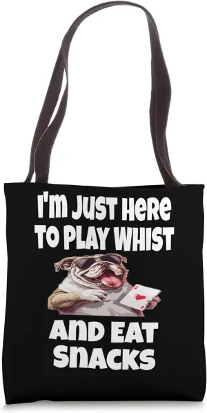 Funny Whist Card Game Player Game Night Winner Saying Humor Tote Bag
