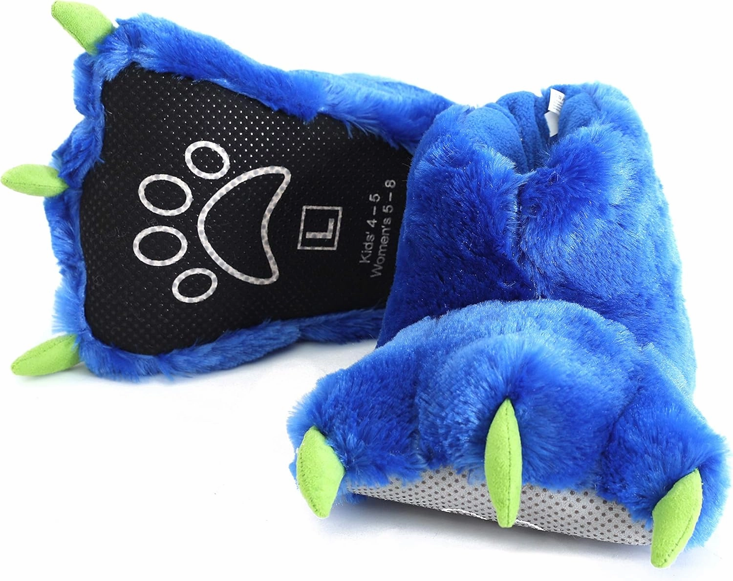 Funny Bear Paw Slippers Adult Monster Dino slippers for toddler Boys dinosaur slippers