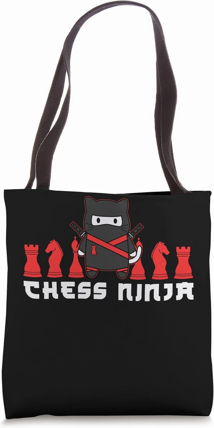 Game Player Chess Ninja Maser King Tote Bag