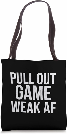 Game Weak AF Funny Gaming Player Gift Video Game Lover Tote Bag