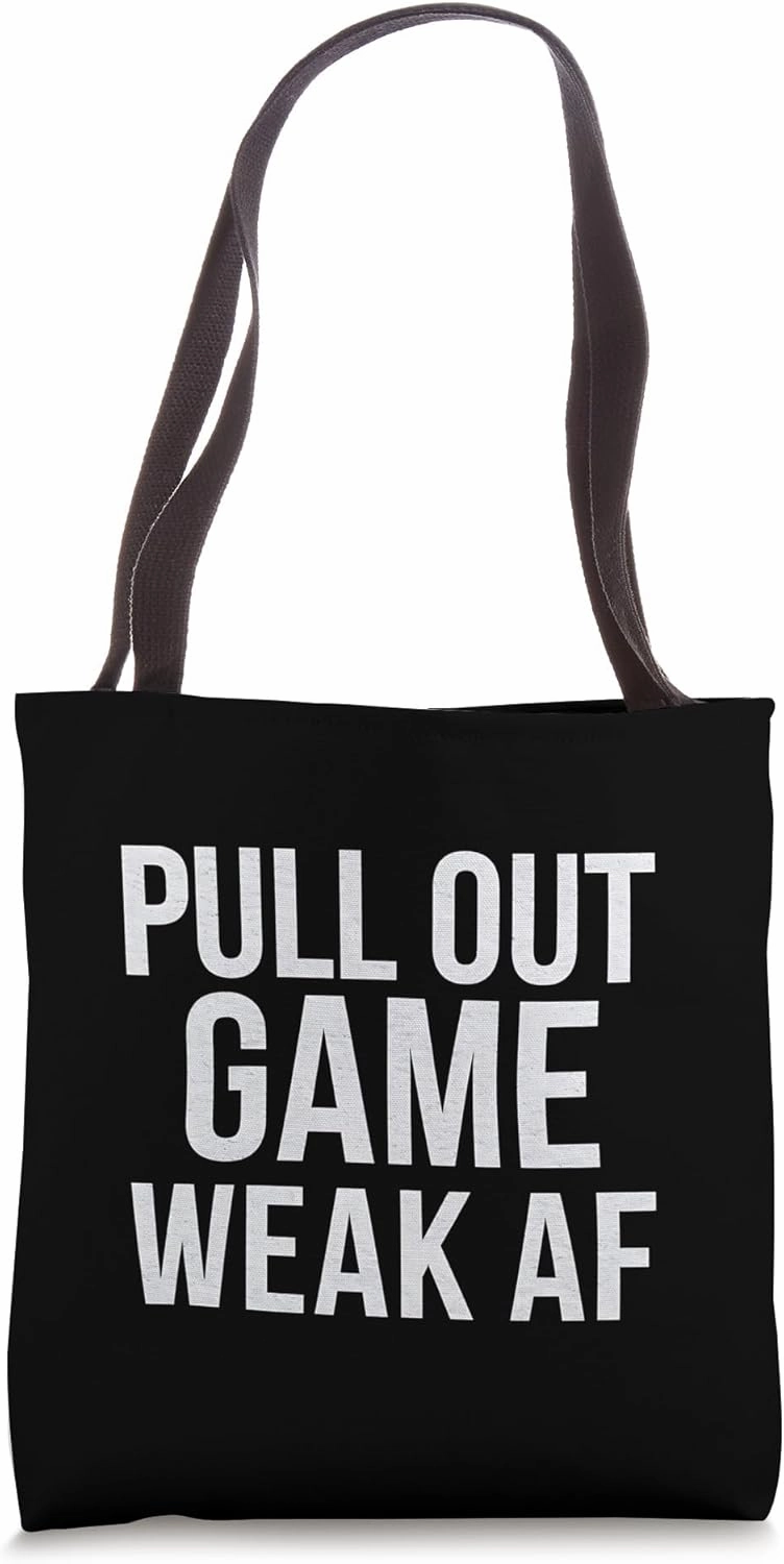 Game Weak AF Funny Gaming Player Gift Video Game Lover Tote Bag