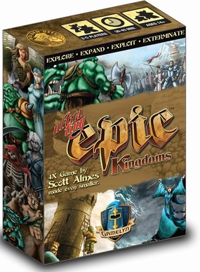 Gamelyn Games Ultra-Tiny Epic Kingdoms Pocket Board Game