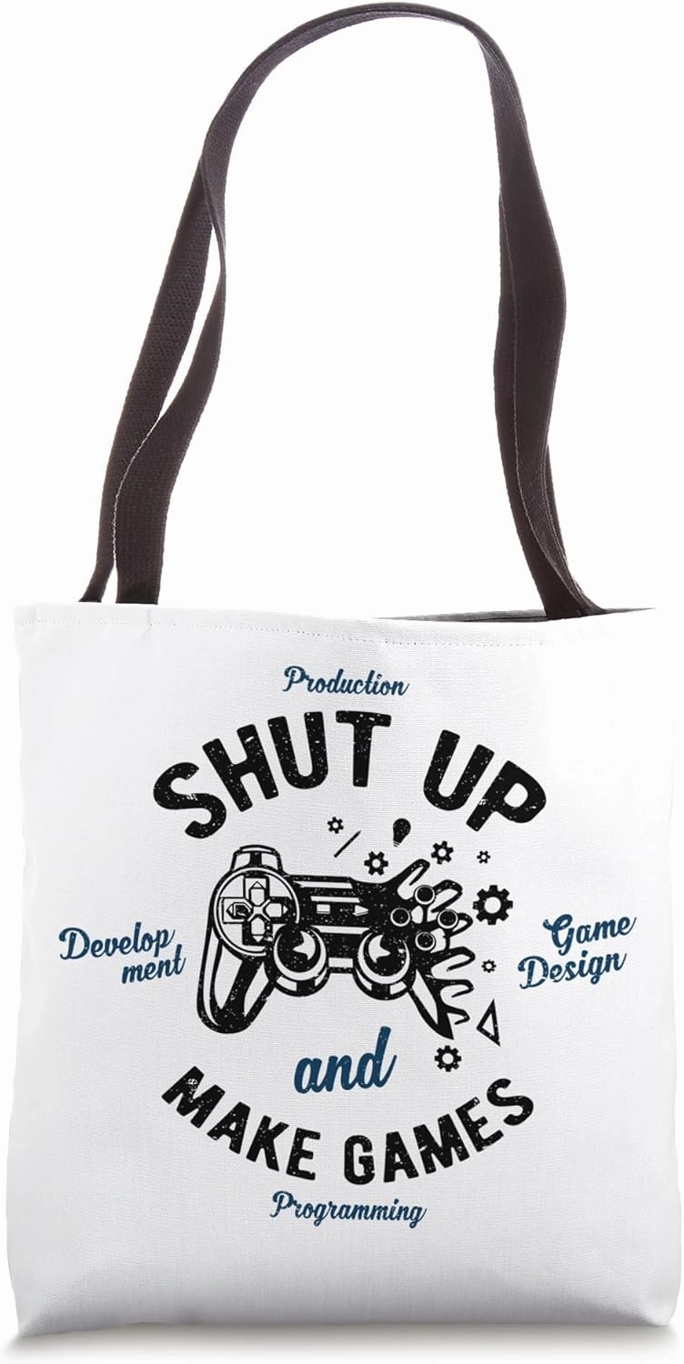 Games Development Make Games Video Game Developer Tote Bag