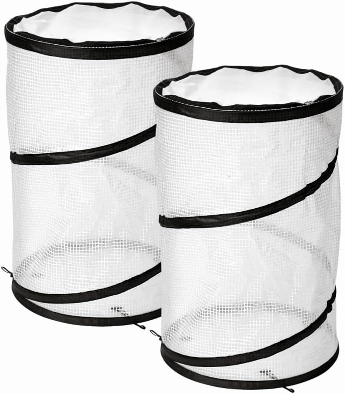 Gardener's Supply Company Pop-Up Tomato Accelerator Plant Protector Cage | 18" D x 28" H Mini Greenhouse for Raised Garden Beds & Vegetable Gardens