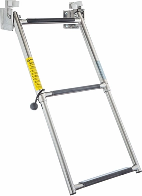 Garelick Mfg. - 19683:01 TELES TRANSOM Ladder 3 Step ST