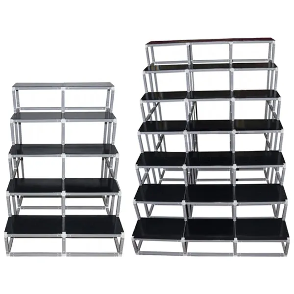 Giri Plastic Golu Padi Extension - 5R To 7T | 5 Regular To 7 Triple Golu Stand/Multi Purpose Navratri Golu Rack