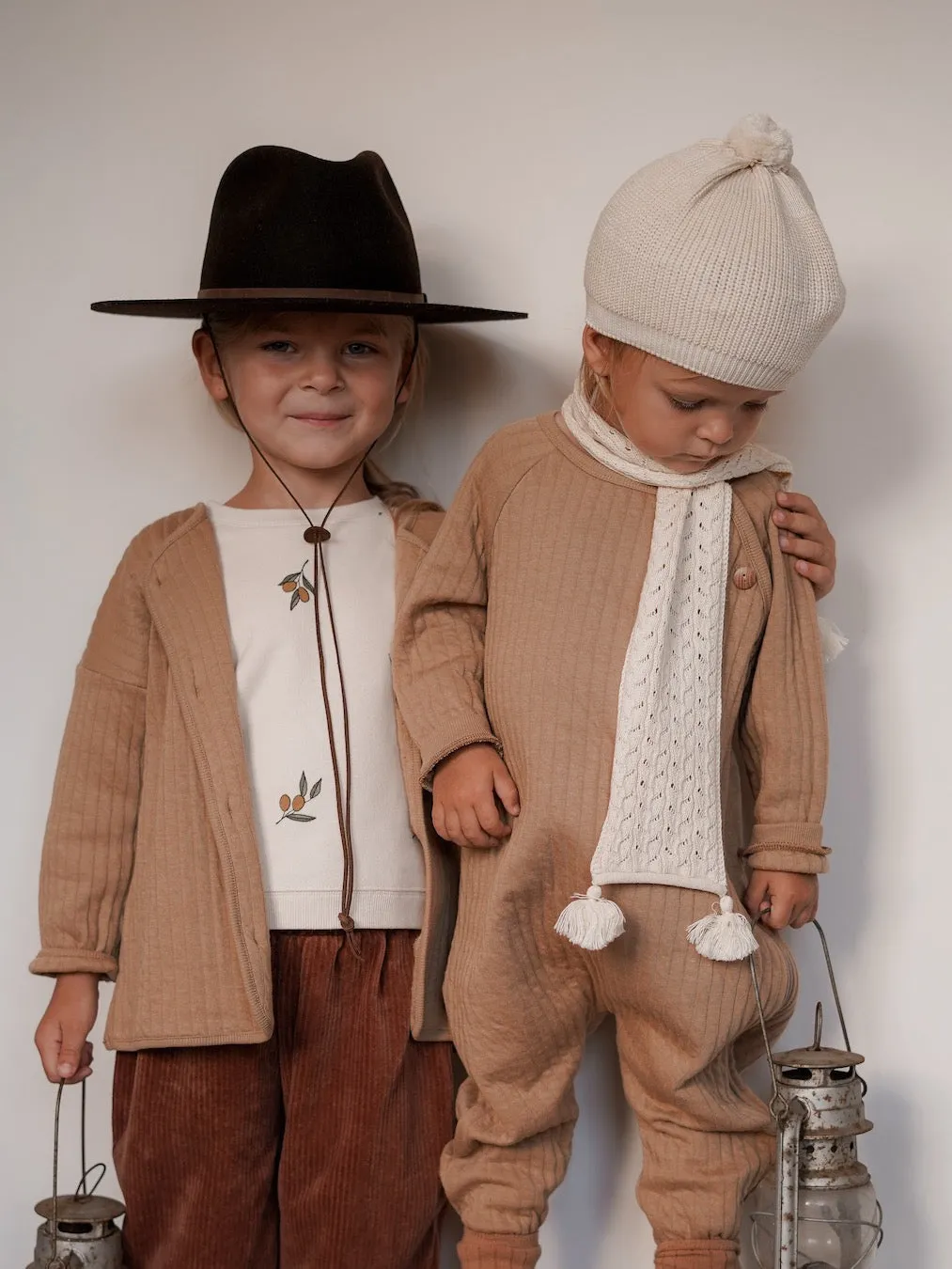 GOLD QUILT SUIT