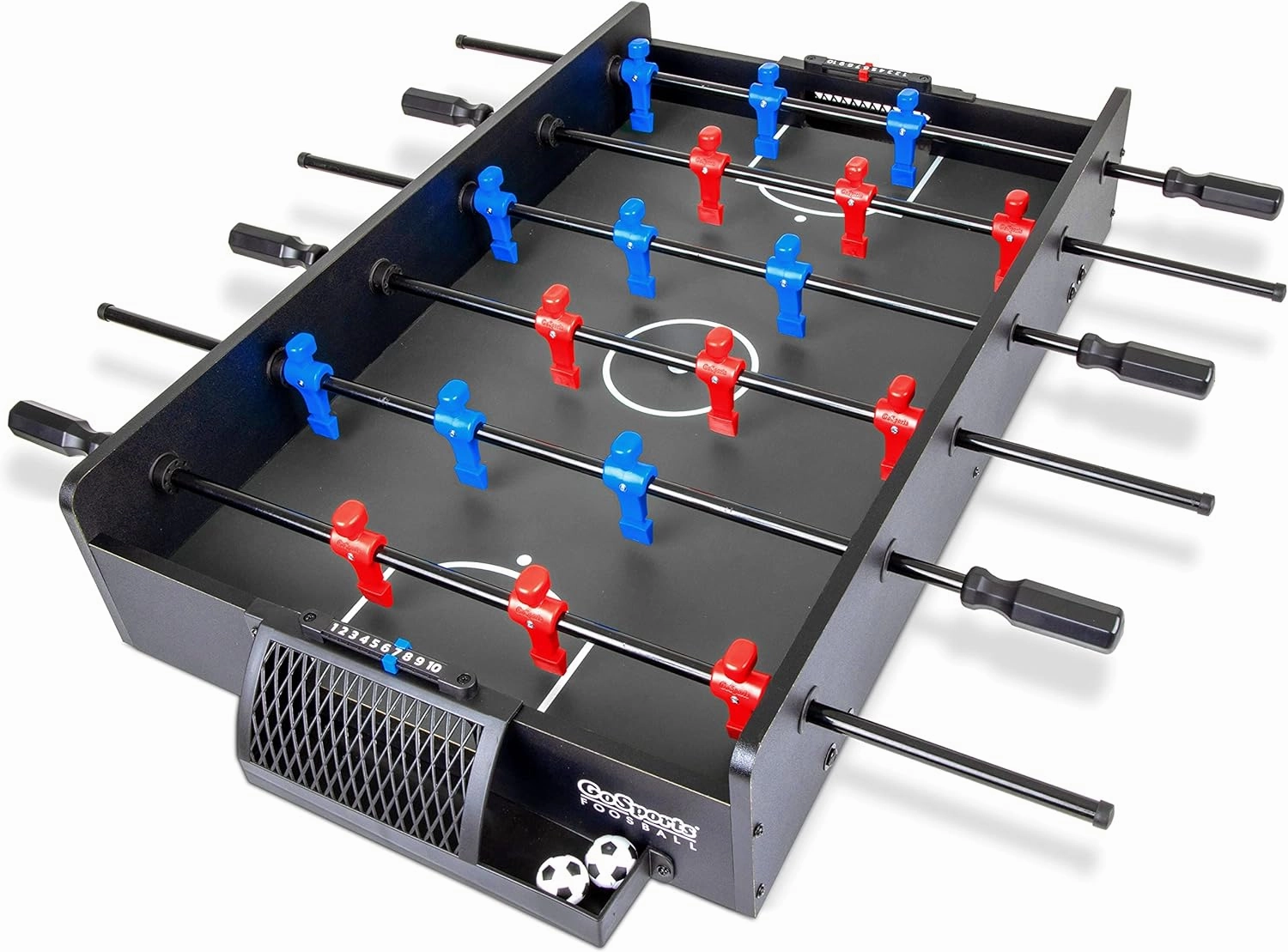 GoSports 32 Inch Tabletop Foosball Game Set - Oak or Black