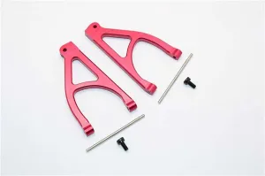 GPM For Traxxas 1/16 Mini E-Revo, Mini Summit Upgrade Parts Aluminum Rear Upper Arm - 1Pr Set Red