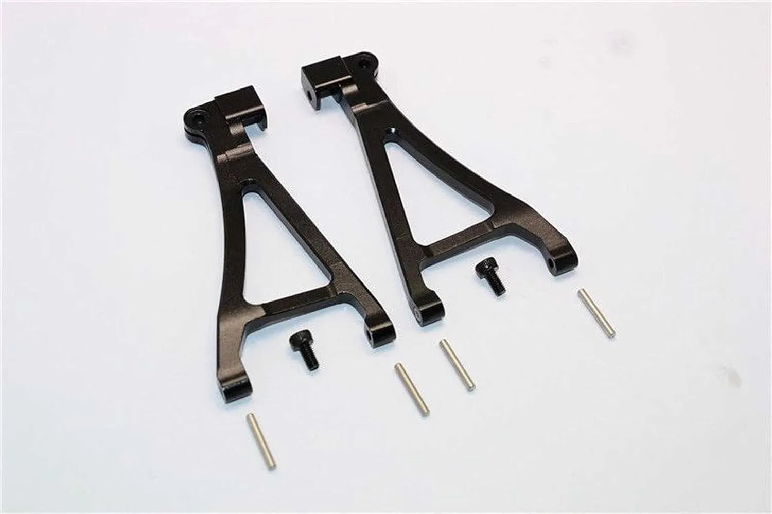 GPM for Traxxas 1/16 Mini E-Revo/Mini Summit Upgrade Parts Aluminum Front Lower Arm - 1Pr Set Black