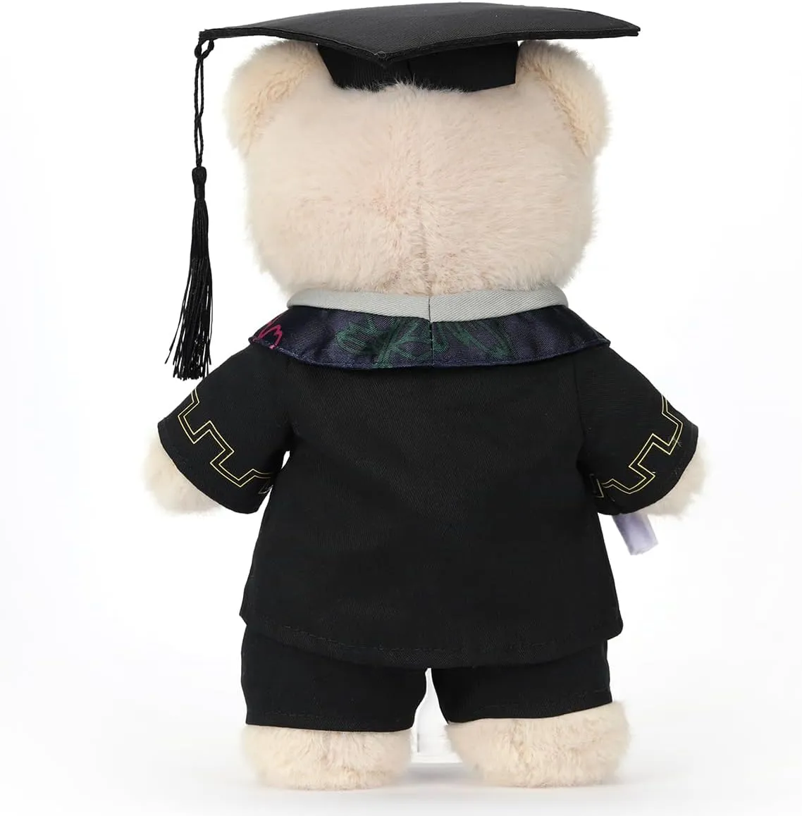 Graduation Teddy Bear - Soft Plush Toy with Graduation Cap, for Graduation Celebration for Music, Beige
