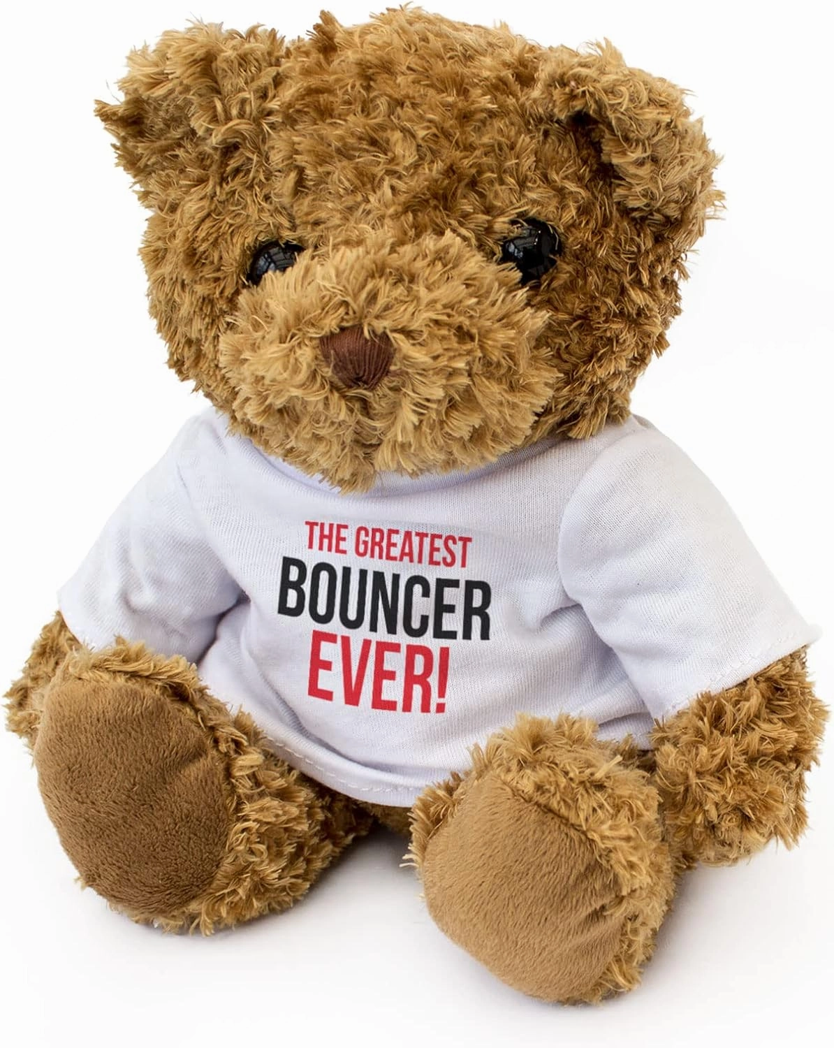 Greatest Bouncer Ever - Adorable Lovely Soft Brown Teddy Bear - Gift Present
