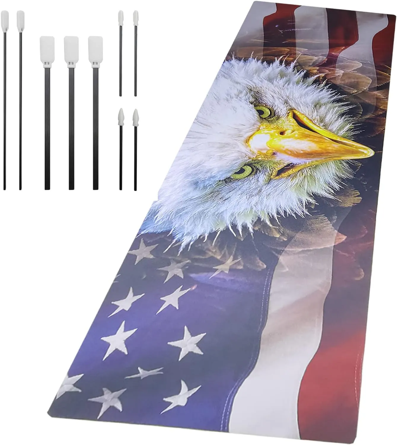 Gun Cleaning Mat, Large Size 16"x43" Inch Cleaning mat Include Gun Cleaning Kits(Sponge), Suitable for Pistol Shotgun Rifle Cleaning