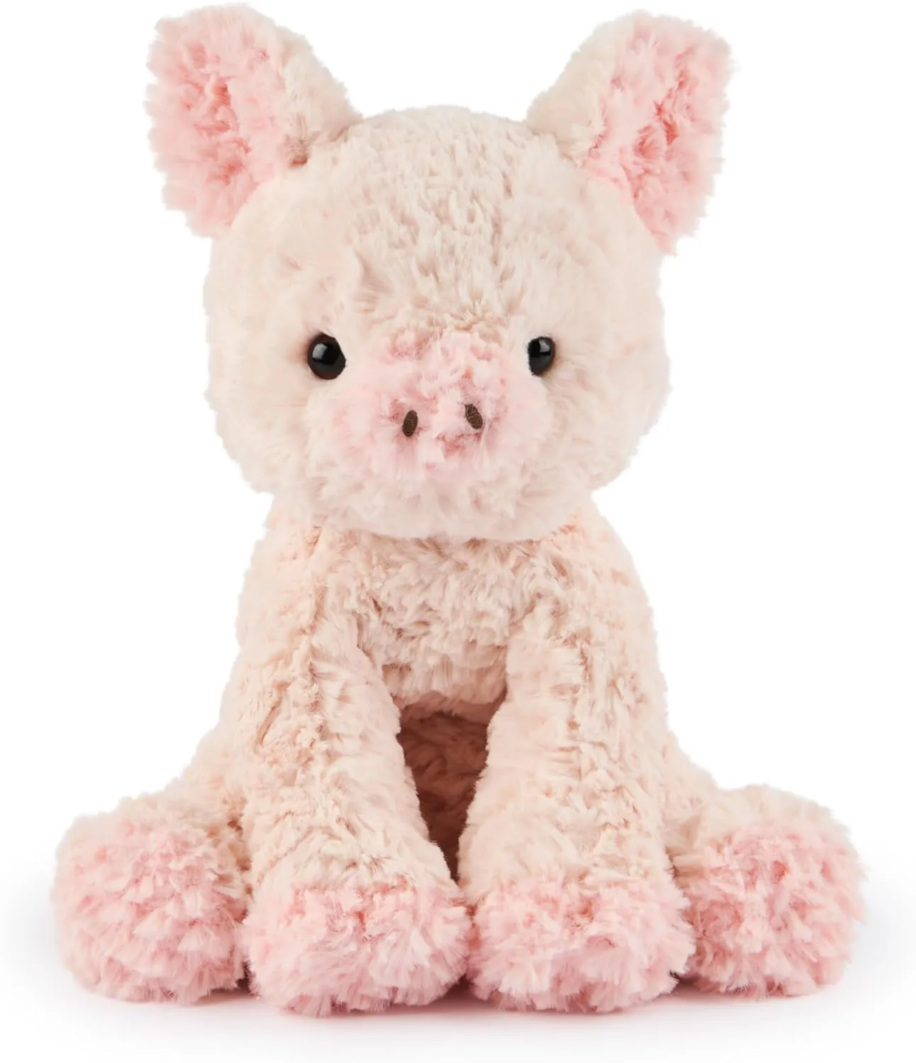 GUND Cozys Collection Pig Plush, Pig Stuffed Animal for Ages 1 and Up, Pink, 10”
