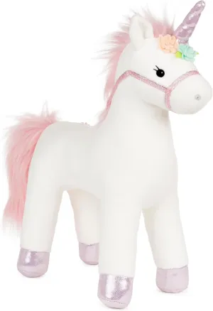 GUND Lily Rose Unicorn Stuffed Animal Plush Toy for Ages 1 and Up, White, 15”