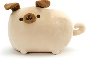 GUND Pusheen Pugsheen Stuffed Plush Dog with Poseable Ears, Tan, 9.5"