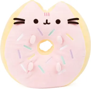 GUND Sprinkle Donut Pusheen Squishy Plush Stuffed Animal Cat, Pink and Mint, 12”