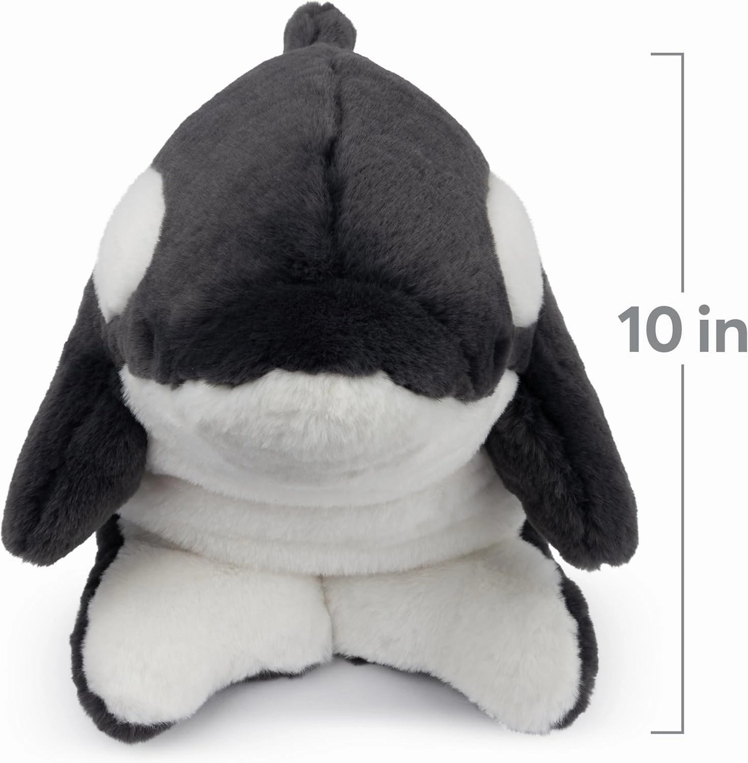 GUND Flynn Orca Whale Plush, Premium Whale Stuffed Animal for Ages 1 and Up, Black/White, 10”