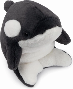 GUND Flynn Orca Whale Plush, Premium Whale Stuffed Animal for Ages 1 and Up, Black/White, 10”