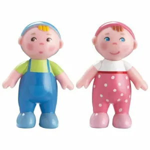 HABA Little Friends Babies Marie and Max Doll Twins