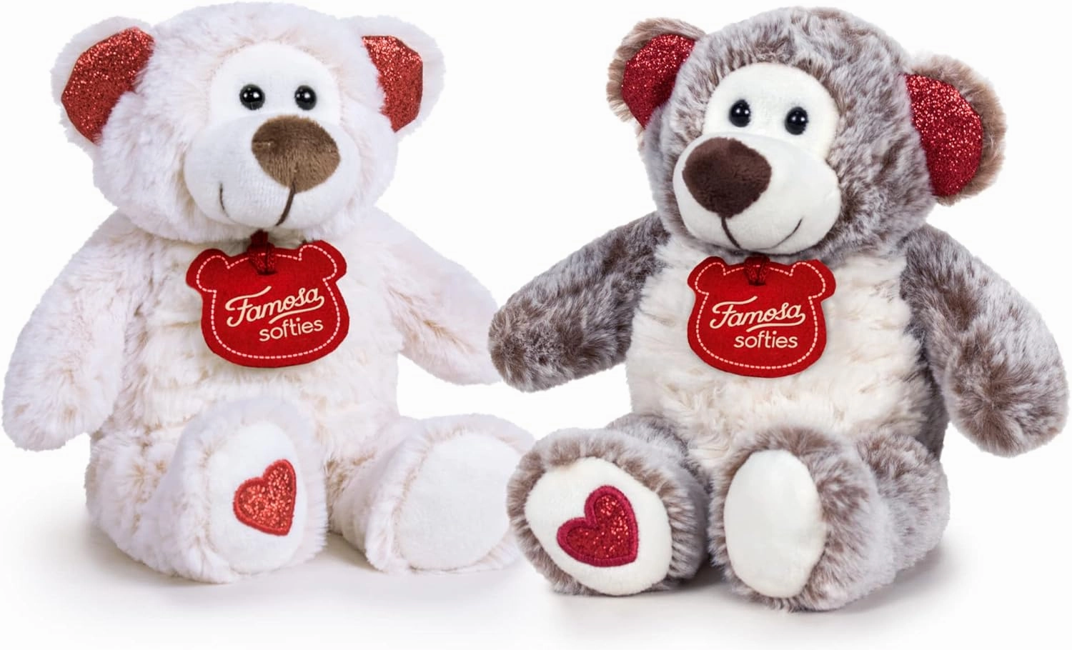 Happy Valentine, Teddy Bear 32cm with Gift Box, Ecological Stuffing (760019736)