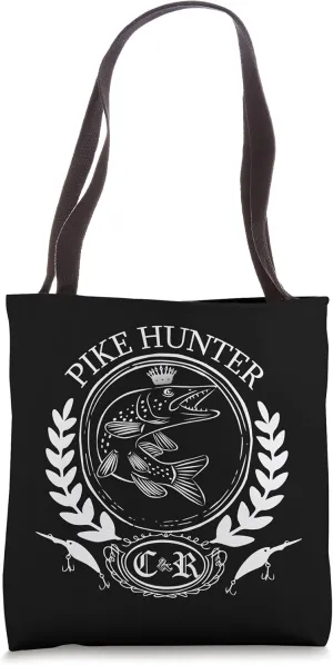 Hard Bait Lures Fisherman Predatory Fish Fishing Pike Hunter Tote Bag