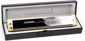 Harmonica Harp 24 Holes Mouth Organ Professional(B)