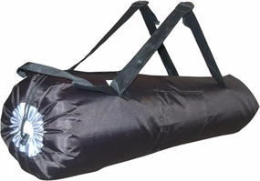 Heavy Duty 1 Bag Camping Chair Bag Backpack. Bag for Tent, Folding, Portable, Rocking, Beach or Camp Chair. 600D Oxford Polyester (Black, Large 42"X8"x8")