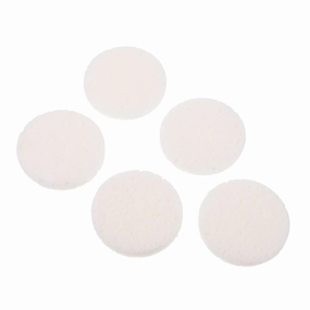 Hemoton 50pcs Reusable Face Cleansing Sponges Soft Makeup Remover Pads for Gentle Exfoliating and Daily Cleansing for Washing White Cellulose Sponges