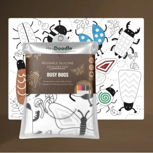 Hey Doodle - Busy Bugs Sensory Playmat