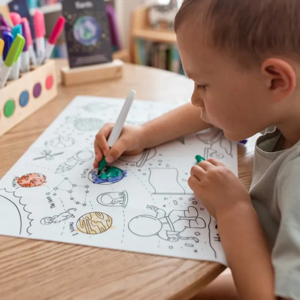 Hey Doodle - Outer Space Playmat (Large)