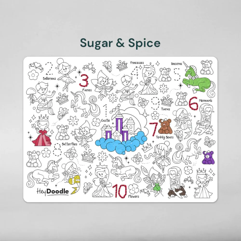 Hey Doodle - Sugar and Spice Playmat (Large)
