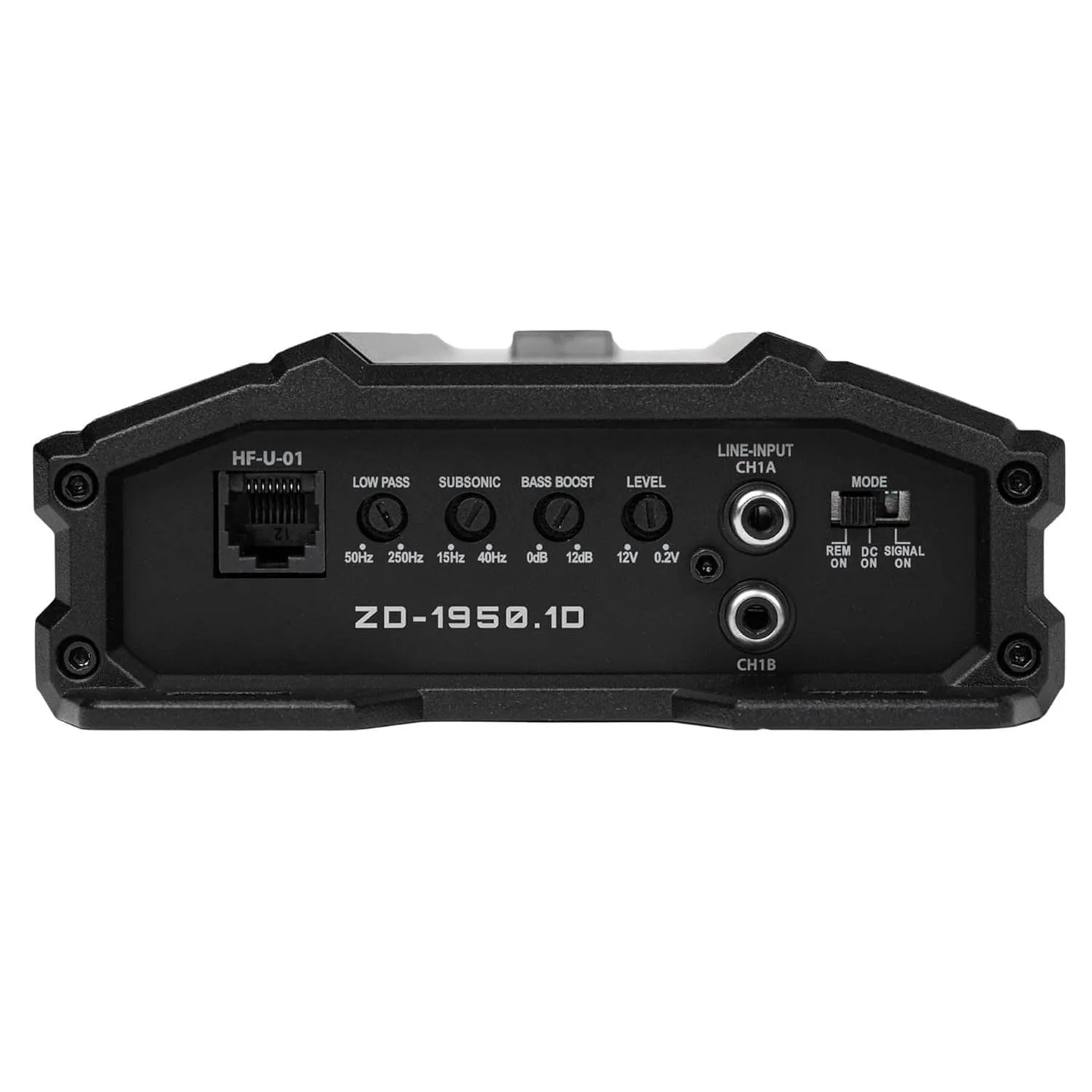 Hifonics Zeus Delta 1,950 Watt Compact Mono Block Nickel Plated Mobile Car Audio Amplifier with Auto Turn On Feature, ZD-1950.1D, Black