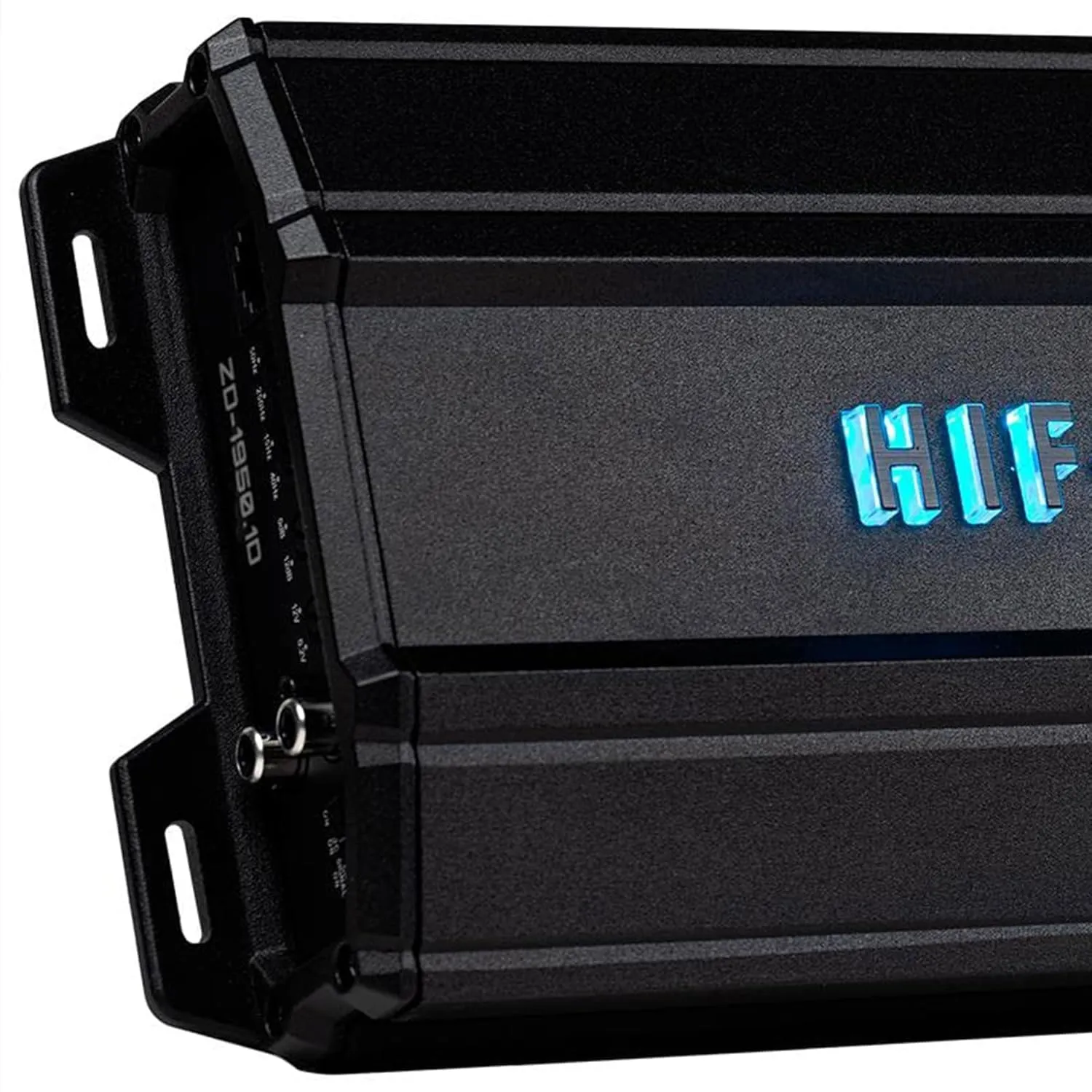 Hifonics Zeus Delta 1,950 Watt Compact Mono Block Nickel Plated Mobile Car Audio Amplifier with Auto Turn On Feature, ZD-1950.1D, Black