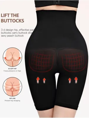 High Waisted Shapewear Bodysuit Body Shaper Tummy Control Underwear Shot Body Shaper for Women