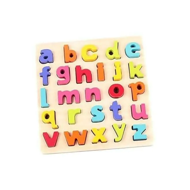 Humming Bird Toys Wooden Edaucational Learning Alphabet Board for Kids Wooden Spelling Puzzle for Kids