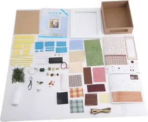 Hztyyier Unique Photo Frame Design DIY Dollhouse for Cozy and Romantic Atmosphere Home Decoration