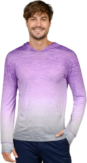 INGEAR Sun Shirts for Men - Lightweight SPF 50  UV Protection Hoodie with Pocket for Fishing, Running, Hiking, Swim Rashguard