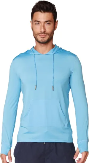 INGEAR Sun Shirts for Men - Lightweight SPF 50  UV Protection Hoodie with Pocket for Fishing, Running, Hiking, Swim Rashguard